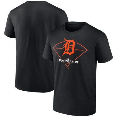 Detroit Tigers 2024 MLB Postseason Around The Horn T-Shirt - Black