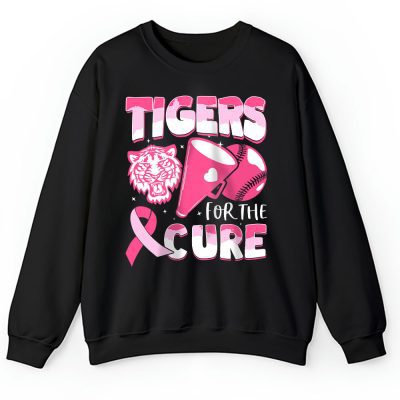 Detroit Tigers Support Cancer Warrior Cancer Awareness Breast Cancer Gift Unisex Sweatshirt TAS17799