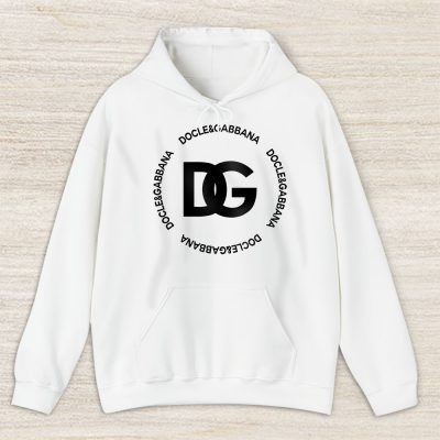 Dg Logo Print Dolce & Gabbana Unisex Hoodie TAH19489