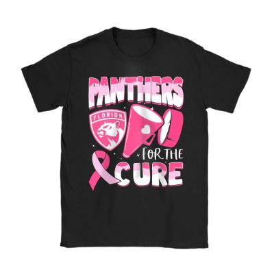 Florida Panthers Support Cancer Warrior Cancer Awareness Breast Cancer Gift Unisex T-Shirt Cotton Tee TAT17802