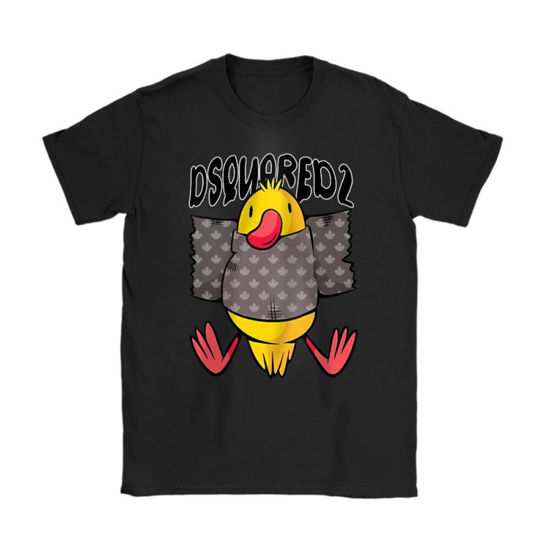 Funny Duck Tape Dsquared2 Unisex T-Shirt Cotton Tee TAT16986