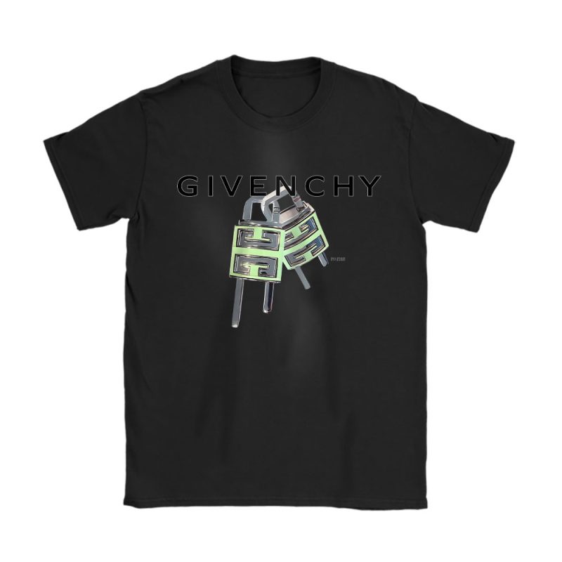 Givenchy Lock Givenchy Unisex T-Shirt Cotton Tee TAT16994