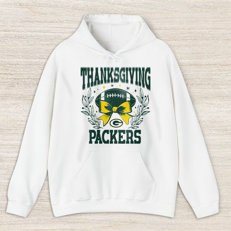 Green Bay Packers Happy Thanksgiving NFL Thanksgiving Gift Unisex Hoodie TAH18457