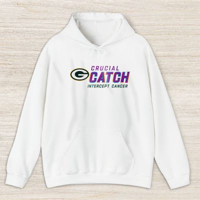 Green Bay Packers Support Cancer Warrior Crucial Catch Intercept Cancer Unisex Hoodie TAH17267