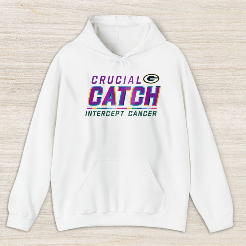 Green Bay Packers Support Cancer Warrior Crucial Catch Intercept Cancer Unisex Hoodie TAH17268