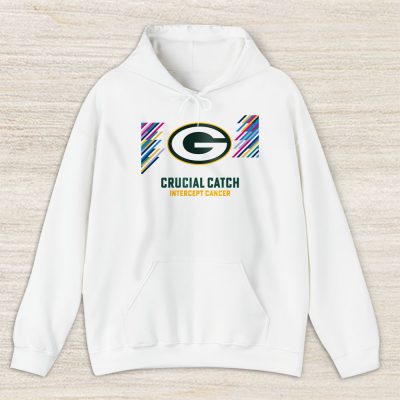 Green Bay Packers Support Cancer Warrior Crucial Catch Intercept Cancer Unisex Hoodie TAH17269