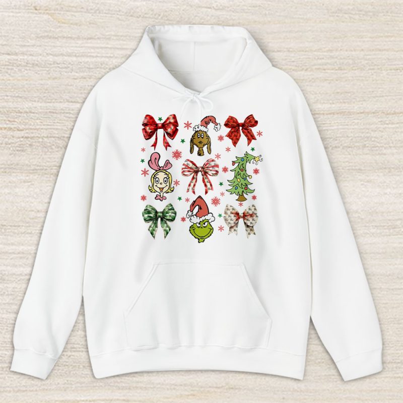 Grinmas Coquette Bow Christmas Season Burberry Unisex Sweatshirt TAT19331