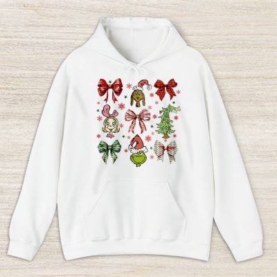 Grinmas Coquette Bow Christmas Season Moschino Unisex Sweatshirt TAT19339