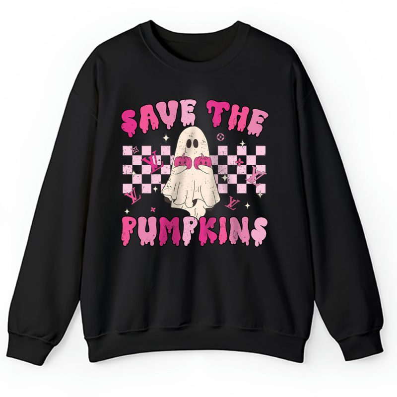 Halloween Breast Cancer Louis Vuitton Unisex Sweatshirt TAS17085