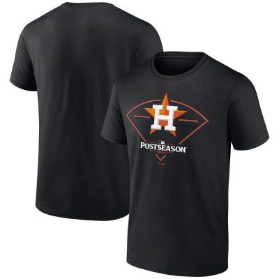 Houston Astros 2024 MLB Postseason Around The Horn T-Shirt - Black