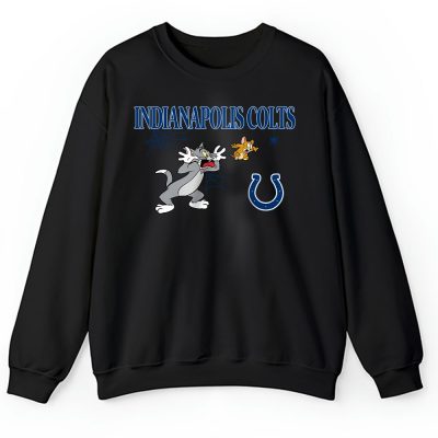 Indianapolis Colts x Halloween Masquerade NFL x Tom And Jerry Unisex Sweatshirt TAS16947