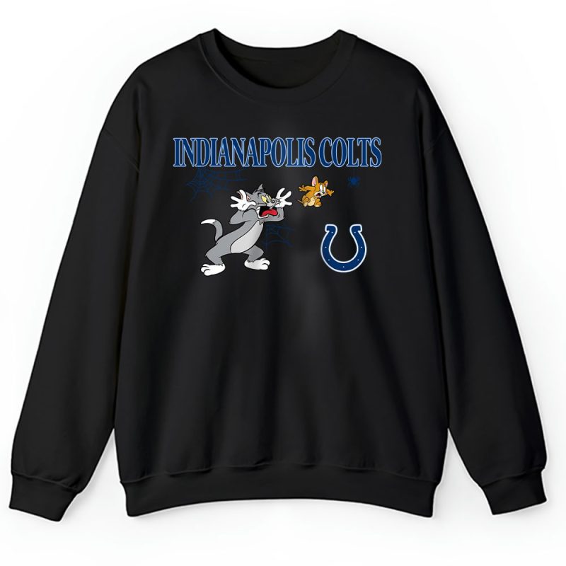 Indianapolis Colts x Halloween Masquerade NFL x Tom And Jerry Unisex Sweatshirt TAS16947