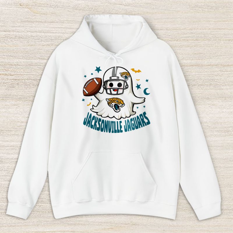 Jacksonville Jaguars Happy Halloween NFL Cute Ghost Football Unisex Hoodie TAH18922