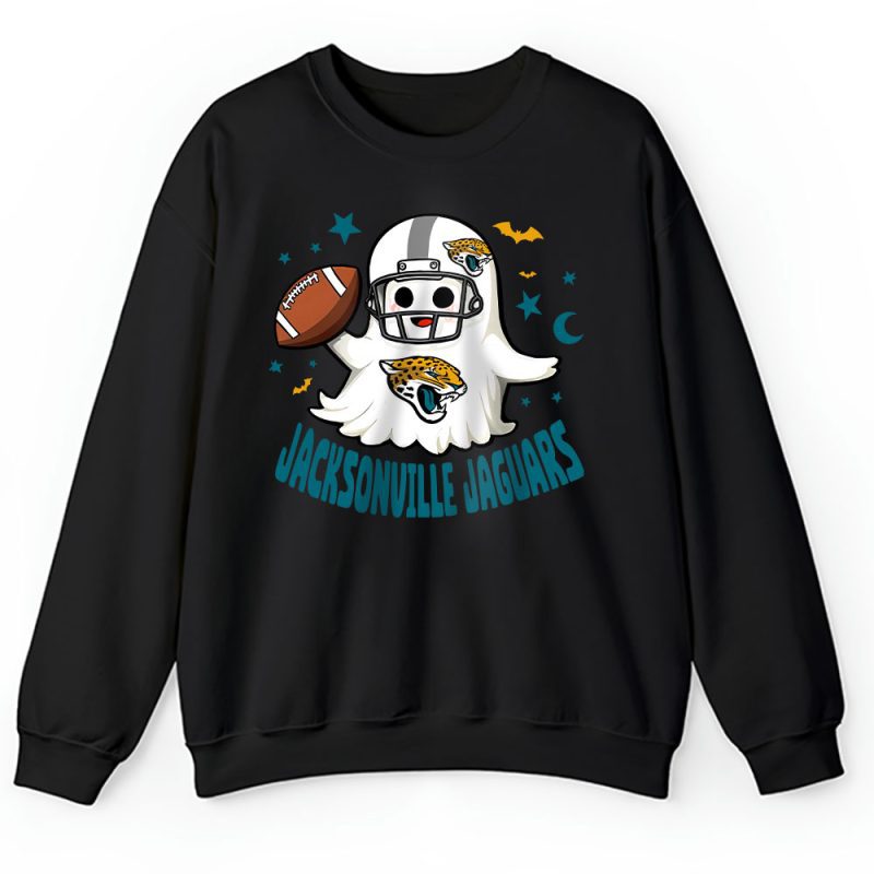 Jacksonville Jaguars Happy Halloween NFL Cute Ghost Football Unisex Sweatshirt TAS18922