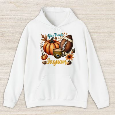 Jacksonville Jaguars Happy Thanksgiving NFL Give Thanks Jaguars Unisex Hoodie TAH18499