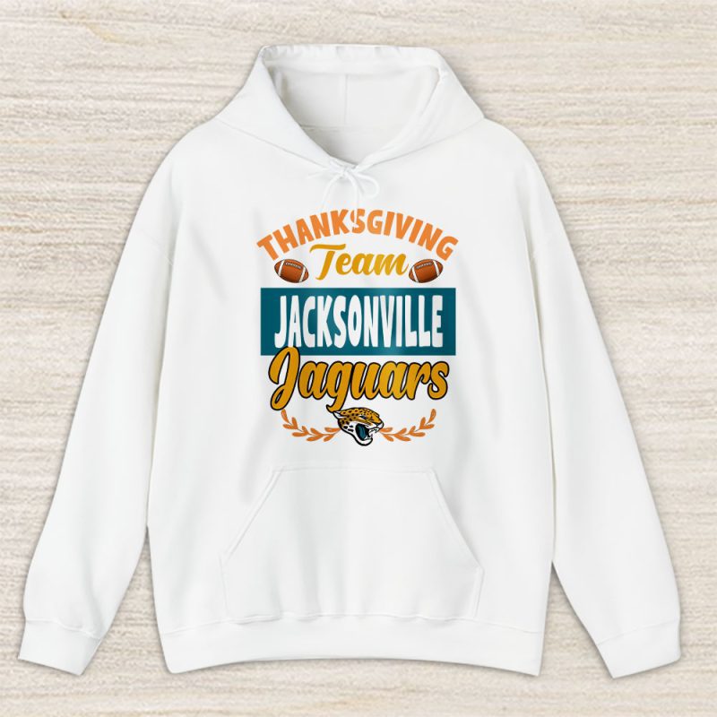 Jacksonville Jaguars Happy Thanksgiving NFL Thanksgiving Gift Unisex Hoodie TAH18493