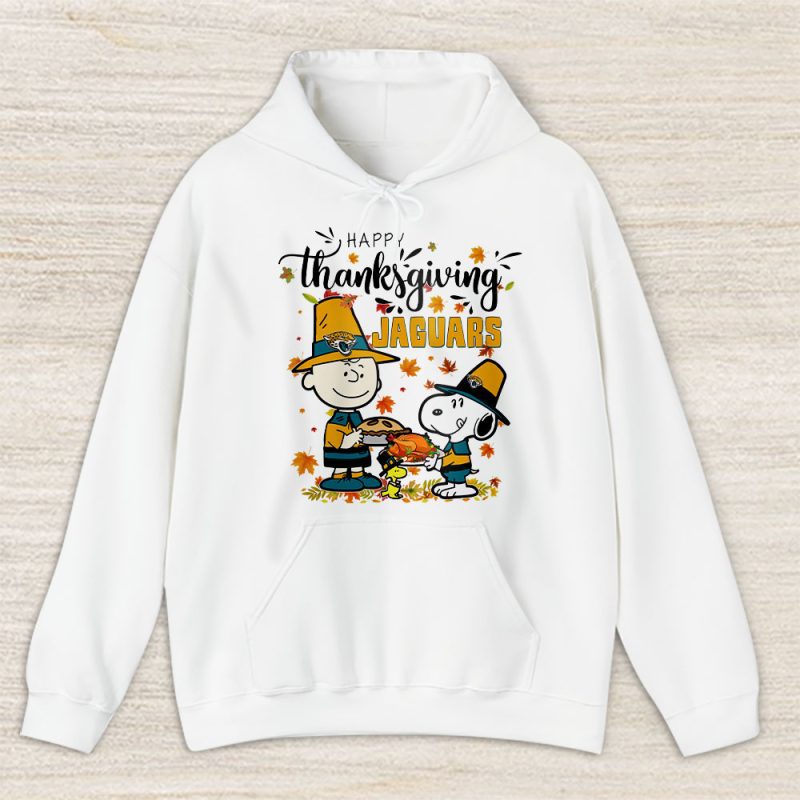 Jacksonville Jaguars Happy Thanksgiving NFL Thanksgiving Gift Unisex Hoodie TAH18502