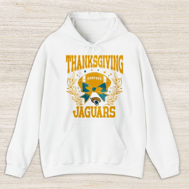 Jacksonville Jaguars Happy Thanksgiving NFL Thanksgiving Gift Unisex Hoodie TAH18505