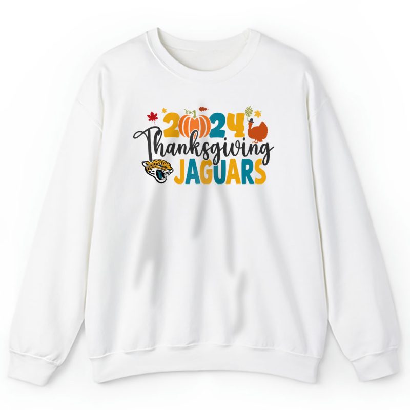 Jacksonville Jaguars Happy Thanksgiving NFL Thanksgiving Gift Unisex Sweatshirt TAS18497