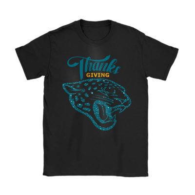 Jacksonville Jaguars Happy Thanksgiving NFL Thanksgiving Gift Unisex T-Shirt Cotton Tee TAS18506