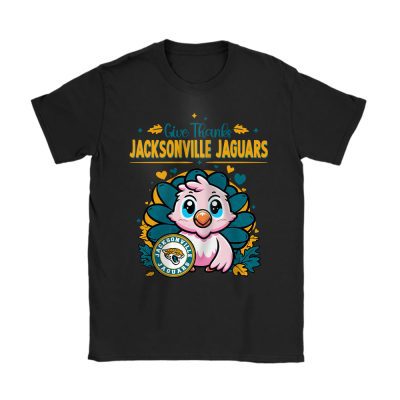 Jacksonville Jaguars Happy Thanksgiving NFL Thanksgiving Turkey Gift Unisex T-Shirt Cotton Tee TAS18498