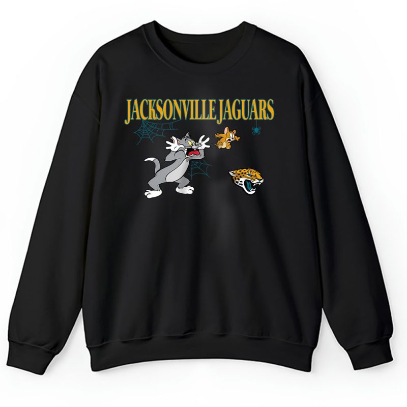 Jacksonville Jaguars x Halloween Masquerade NFL x Tom And Jerry Unisex Sweatshirt TAS16948