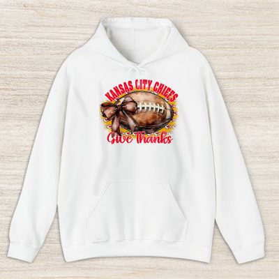 Kansas City Chiefs Happy Thanksgiving NFL Give Thanks Chiefs Unisex Hoodie TAH18516