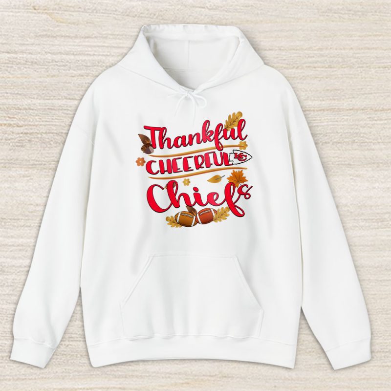 Kansas City Chiefs Happy Thanksgiving NFL Thankful Gift Cheerful Football Unisex Hoodie TAH18508