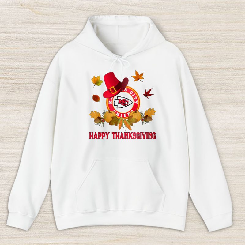 Kansas City Chiefs Happy Thanksgiving NFL Thanksgiving Gift Unisex Hoodie TAH18512