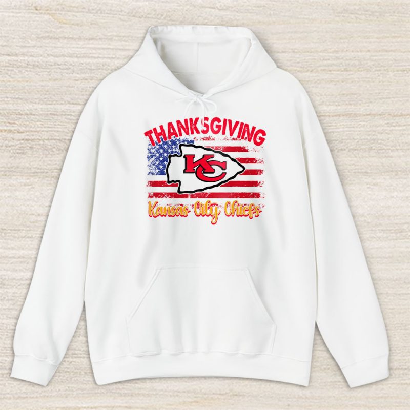 Kansas City Chiefs Happy Thanksgiving NFL Thanksgiving Gift Unisex Hoodie TAH18520