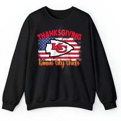 Kansas City Chiefs Happy Thanksgiving NFL Thanksgiving Gift Unisex Sweatshirt TAS18520