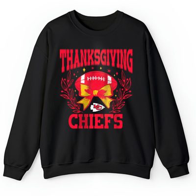 Kansas City Chiefs Happy Thanksgiving NFL Thanksgiving Gift Unisex Sweatshirt TAS18521