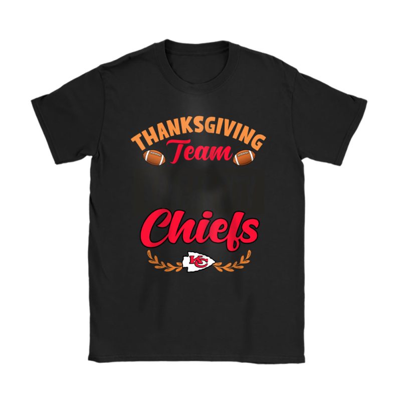 Kansas City Chiefs Happy Thanksgiving NFL Thanksgiving Gift Unisex T-Shirt Cotton Tee TAS18509