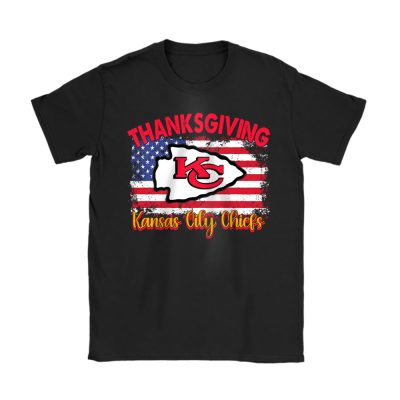 Kansas City Chiefs Happy Thanksgiving NFL Thanksgiving Gift Unisex T-Shirt Cotton Tee TAS18520