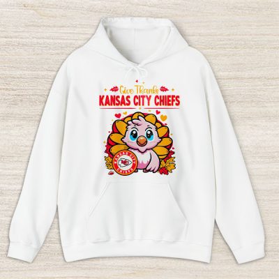 Kansas City Chiefs Happy Thanksgiving NFL Thanksgiving Turkey Gift Unisex Hoodie TAH18514