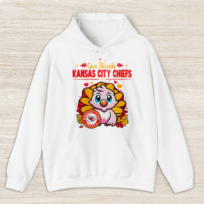 Kansas City Chiefs Happy Thanksgiving NFL Thanksgiving Turkey Gift Unisex Hoodie TAH18514