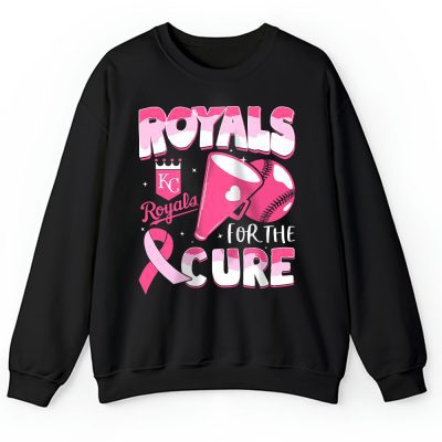 Kansas City Royals Support Cancer Warrior Cancer Awareness Breast Cancer Gift Unisex Sweatshirt TAS17807