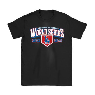 Los Angeles Dodgers Champions National League 2024 World Series Unisex T-Shirt Cotton Tee TAT19541