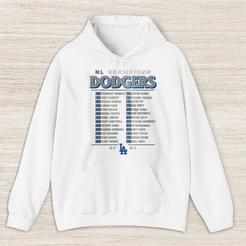 Los Angeles Dodgers Team MLB National League 2024 World Series Unisex Hoodie TAH19548