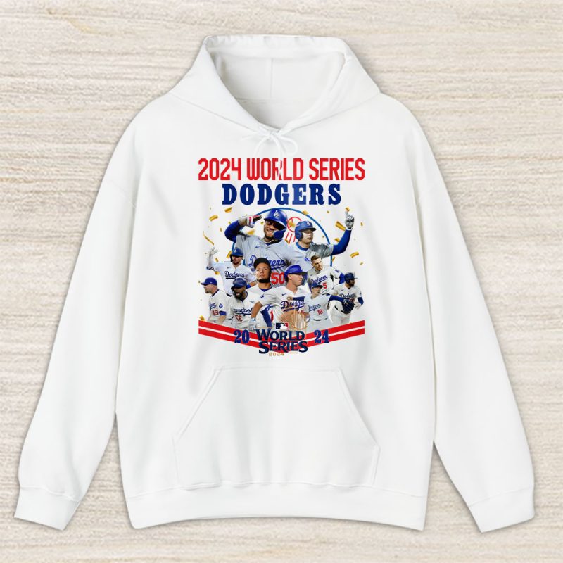 Los Angeles Dodgers Team MLB National League 2024 World Series Unisex Hoodie TAH19555