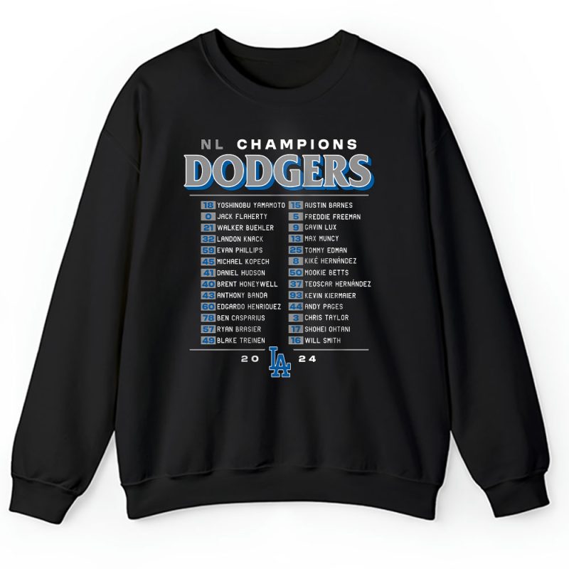 Los Angeles Dodgers Team MLB National League 2024 World Series Unisex Sweatshirt TAS19548