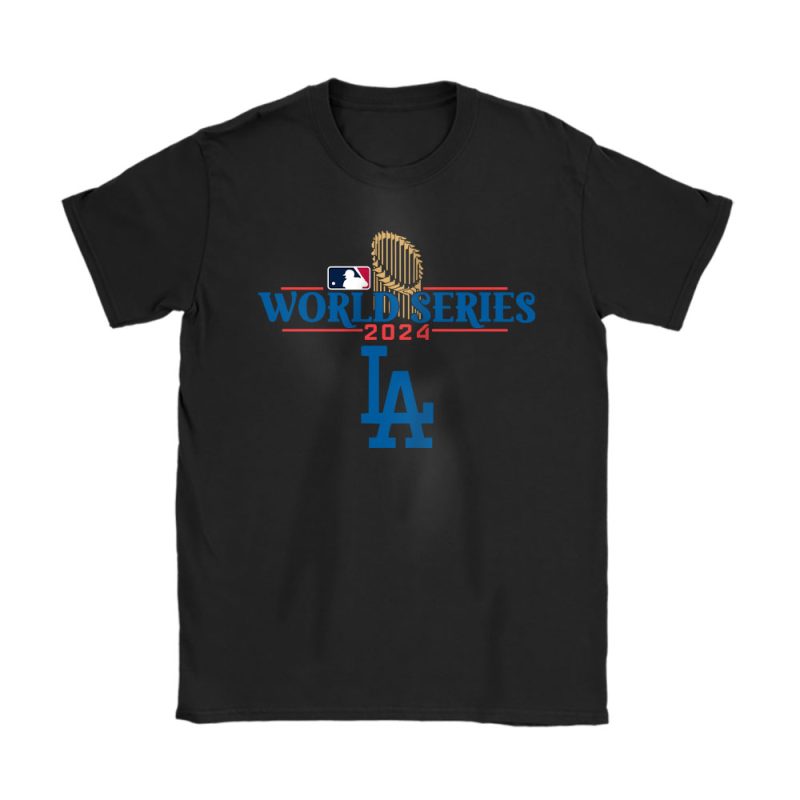 Los Angeles Dodgers Team MLB National League 2024 World Series Unisex T-Shirt Cotton Tee TAT19549