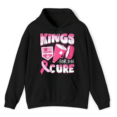 Los Angeles Kings Support Cancer Warrior Cancer Awareness Breast Cancer Gift Unisex Hoodie TAH17811