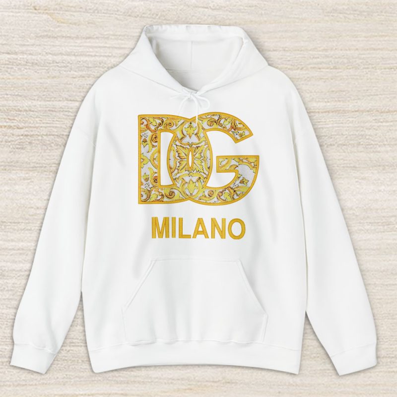 Majolicaprint Dg Logo Dolce & Gabbana Unisex Hoodie TAH19501