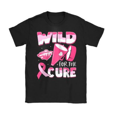 Minnesota Wild Support Cancer Warrior Cancer Awareness Breast Cancer Gift Unisex T-Shirt Cotton Tee TAT17822