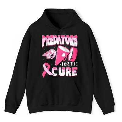 Nashville Predators Support Cancer Warrior Cancer Awareness Breast Cancer Gift Unisex Hoodie TAH17825