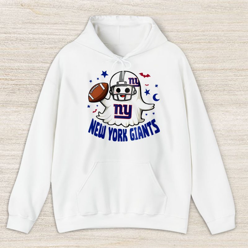 New York Giants Happy Halloween NFL Cute Ghost Football Unisex Hoodie TAH18931