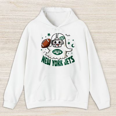 New York Jets Happy Halloween NFL Cute Ghost Football Unisex Hoodie TAH18932