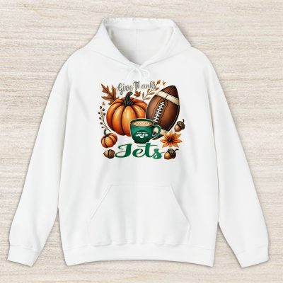 New York Jets Happy Thanksgiving NFL Give Thanks Jets Unisex Hoodie TAH18659