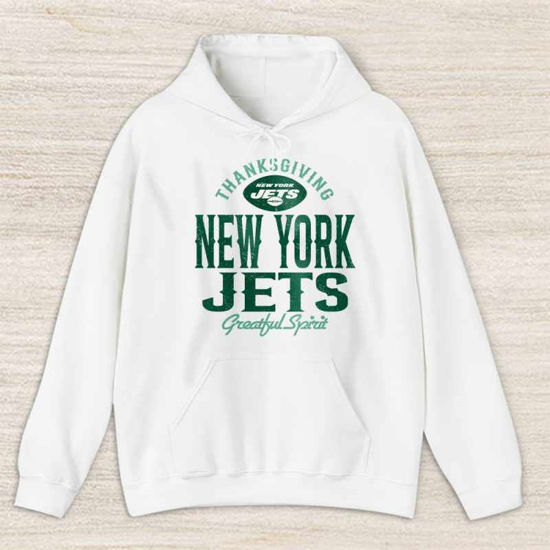 New York Jets Happy Thanksgiving NFL Thanksgiving Gift Unisex Hoodie TAH18663